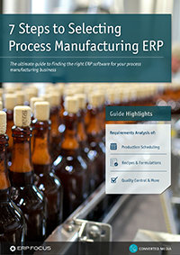 7 Steps to Selecting Process Manufacturing ERP - Cover