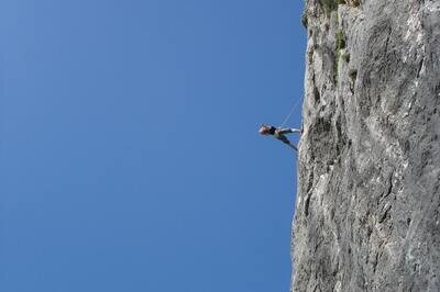 ERP risk management - rock climber