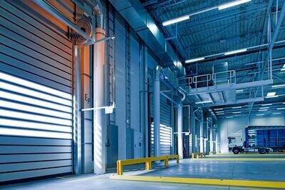warehouse picking with ERP - delivery bay